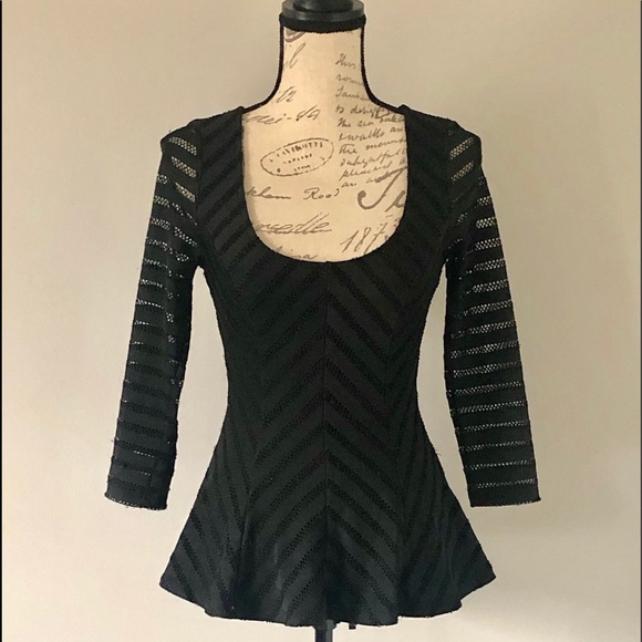 Guess Tops - Classy Date Night Guess Peplum Top